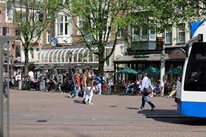 Amsterdam apartments Leideseplein area